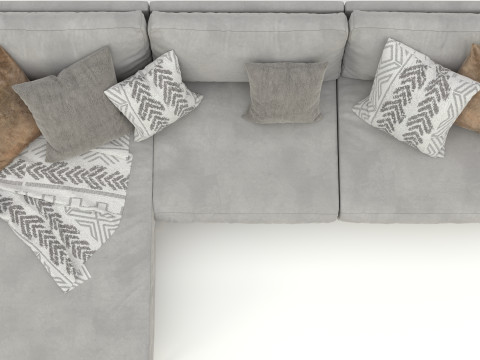 Sofa corner 3Dモデル