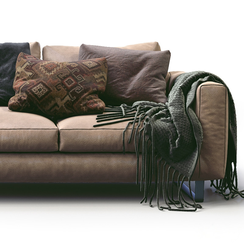 Sofa Modelo 3D .c4d .max .obj .3ds .fbx .stl .blend 