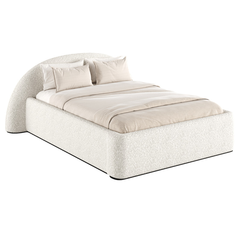 cama blanda Modelo 3D .c4d .max .obj .3ds .fbx .stl .blend 