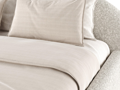 cama blanda Modelo 3D