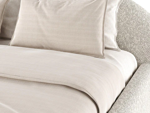 Soft bed 3D Model