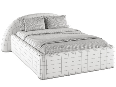 cama blanda Modelo 3D