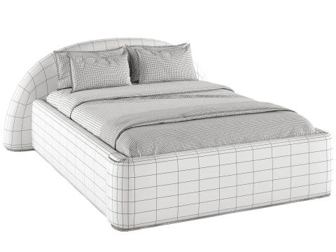 Soft bed 3D Model