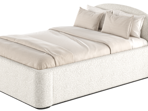 cama blanda Modelo 3D