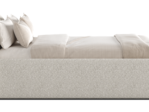 cama blanda Modelo 3D