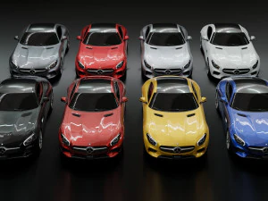 mercedecam 3D Model
