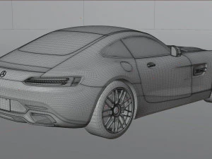 mercedecam 3D Model
