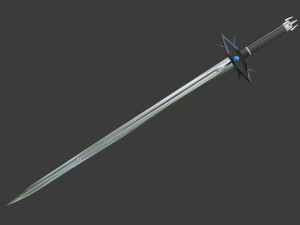 fantasy sword 3D 模型