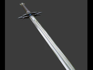 fantasy sword 3D Model
