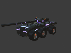 cyber fighting machine Modelo 3D