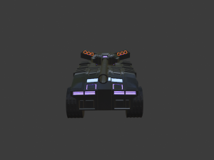 cyber fighting machine Modelo 3D
