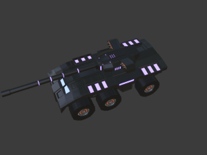 cyber fighting machine Modelo 3D