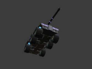 cyber fighting machine Modelo 3D