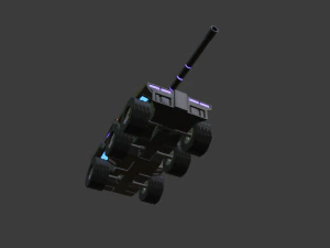 cyber fighting machine 3D Model