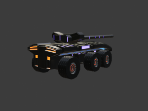 cyber fighting machine Modelo 3D