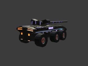 cyber fighting machine 3D Model