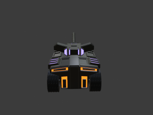 cyber fighting machine Modelo 3D