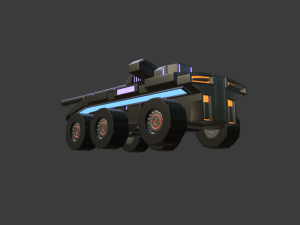 cyber fighting machine Modelo 3D