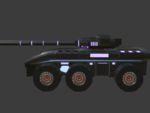 cyber fighting machine Modelo 3D