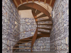 spiral stairs 3D Model