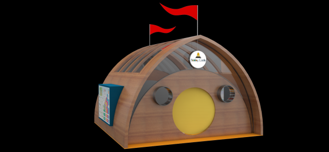 kids cabin 3D Model .c4d .max .obj .3ds .fbx .stl .blend 