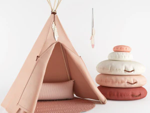 Nevada tipi bloei roze 3D Model