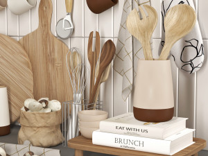 kitchen accessoriesti01 3D Модель