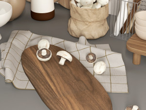 kitchen accessoriesti01 3D Модель