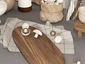 kitchen accessoriesti01 3D Model