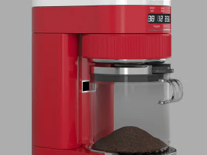 kitchenaid coffee collection espresso machine grinder 3D Model
