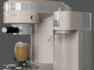 kitchenaid coffee collection espresso machine grinder 3D Model