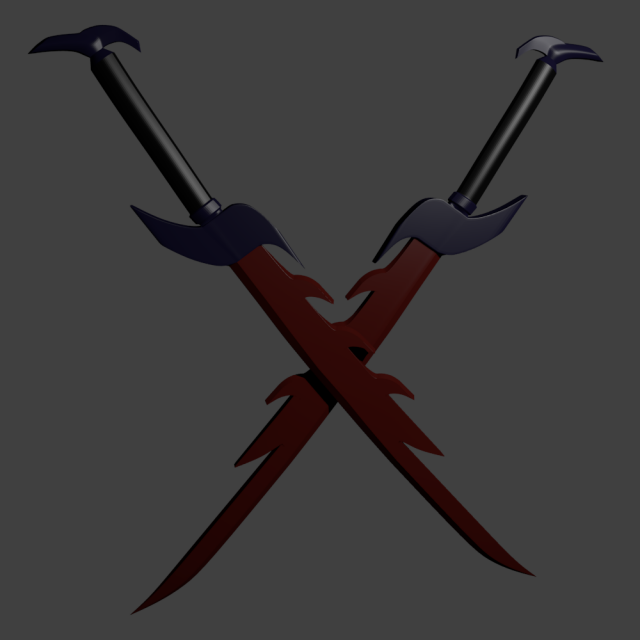 Sword 3D 模型 .c4d .max .obj .3ds .fbx .stl .blend