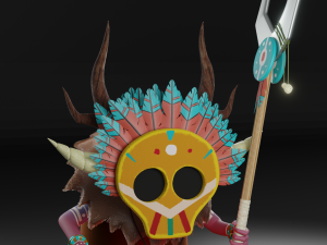 shaman 3D Model