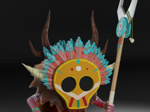 shaman 3D Model
