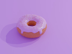 donut 3D 模型