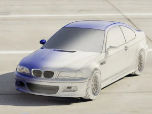 E46 3D Model