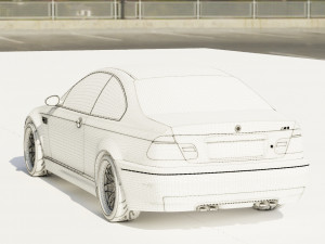 E46 3D 模型