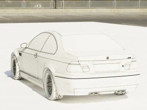 E46 3D Model