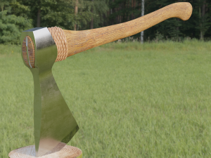 lumberjack ax 3D मॉडल
