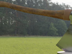 lumberjack ax 3D मॉडल
