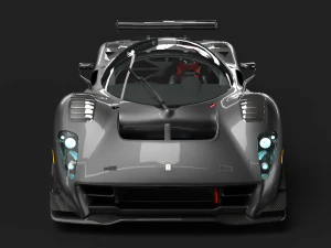 Scuderia Glickenhaus P4-5 Competizione 2011 3D Model