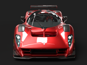 Scuderia Glickenhaus P4-5 Competizione 2011 3D Модель