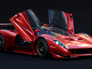 Scuderia Glickenhaus P4-5 Competizione 2011 3D Модель