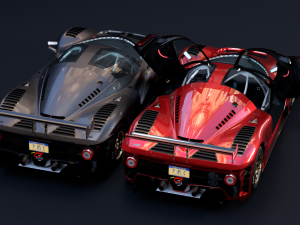 Scuderia Glickenhaus P4-5 Competizione 2011 3D Модель
