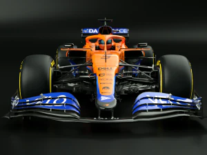 Mclaren MCL35 Formula 1 car 3 Daniel Ricciardo 3D Model