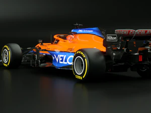 Mclaren MCL35 Formula 1 car 3 Daniel Ricciardo 3D Model