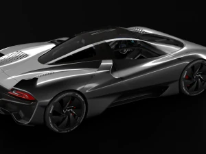 SSC Tuatara 2019 3D Model