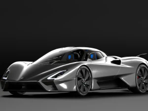 SSC Tuatara 2019 3D Model