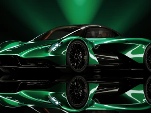 Aston Martin Valhalla Concept 3D Model