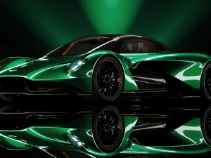 Aston Martin Valhalla Concept 3D Model